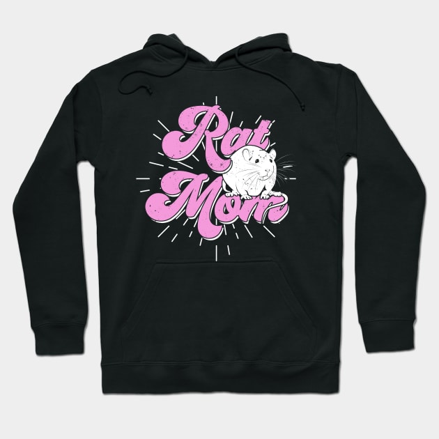 Fancy Rat Mom Pet Owner Gift Hoodie by Dolde08